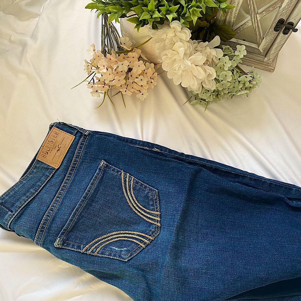 Hollister Cali blue denim skinny jeans